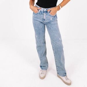 NWT - Pistola Cassie Super High Rise Straight Jeans Size 28